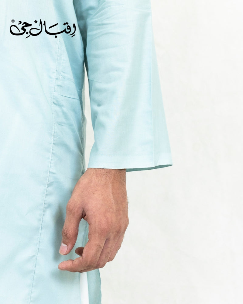 Men’s Round Neck Off-White Kali Kurta – Premium 100% Pure Cotton