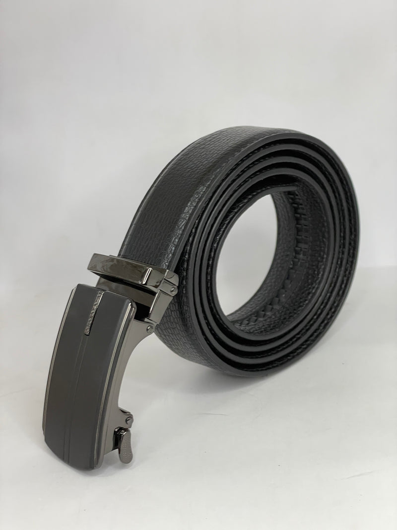 Auto Lock Leather Belt for Men –  Easy Adjustable