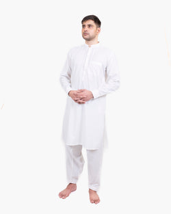 Off-White Shalwar Kameez for Men | Bend Couleur