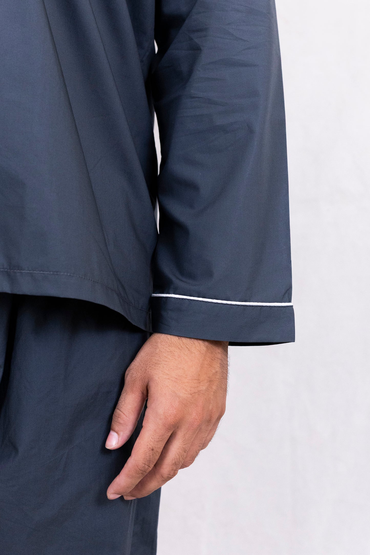 Men and Women Dark Blue Night Suit - Sleep Wear | 100% Cotton