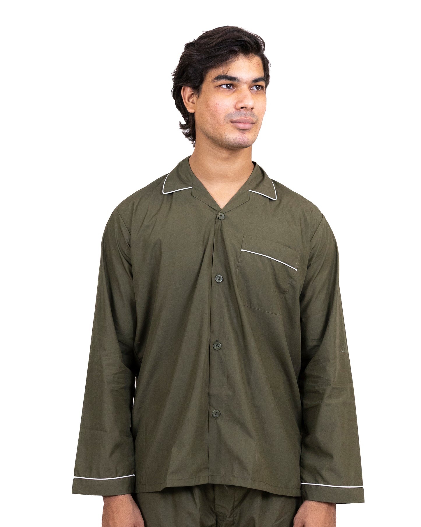 Men and Women Light Brown Night Suit - Sleep Wear | 100% Cotton