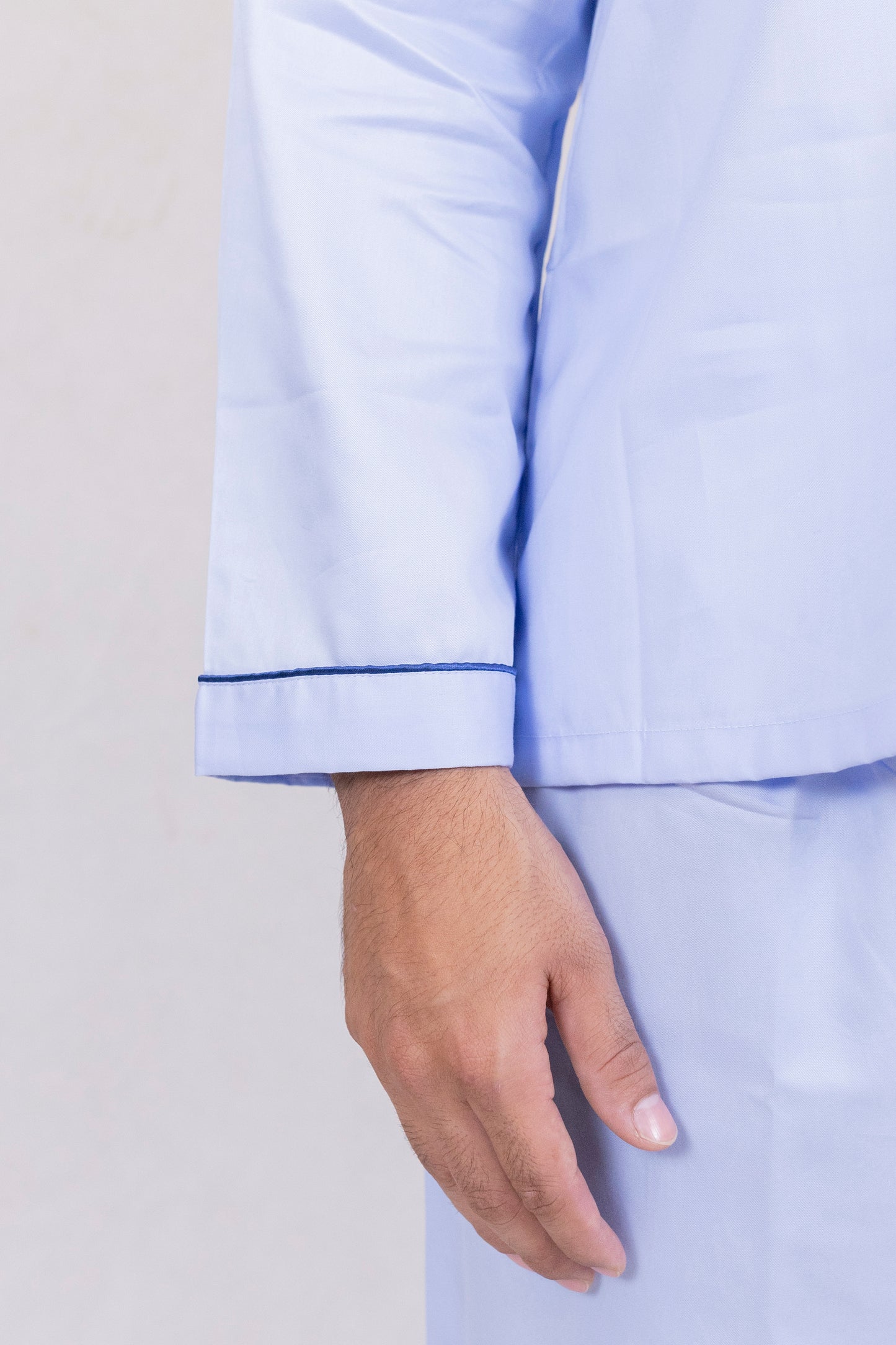 Men and Women Sky Color Night Suit - Sleep Wear | 100% Cotton