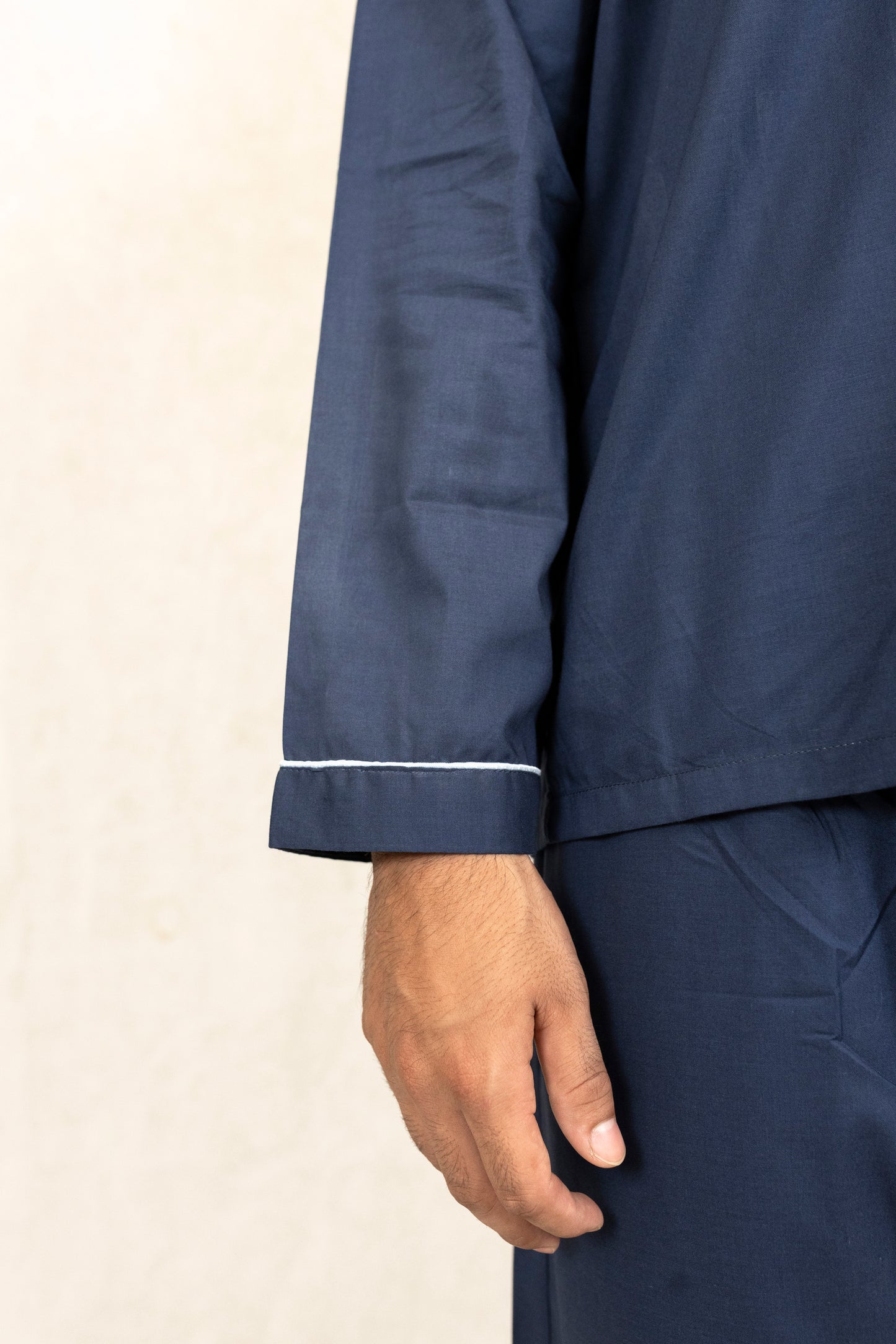 Men and Women Navy Blue Night Suit - Sleep Wear | 100% Cotton