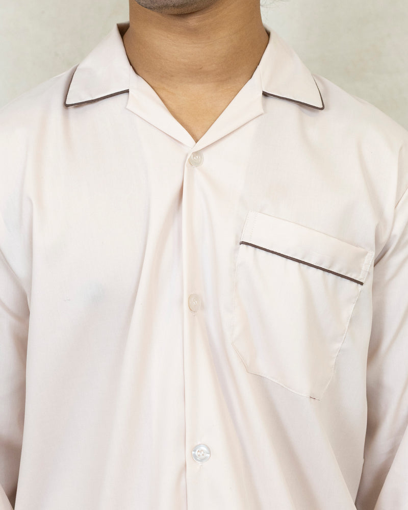 Men and Women ASH Color Night Suit - Sleep Wear | 100% Cotton