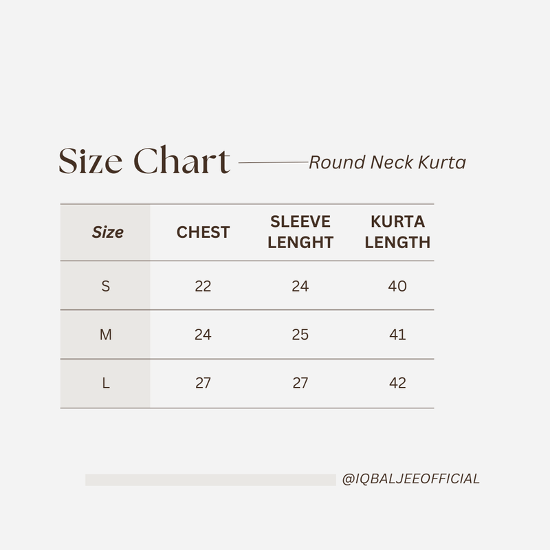 Men’s Round Neck Dark Gray Kali Kurta – Premium 100% Pure Cotton